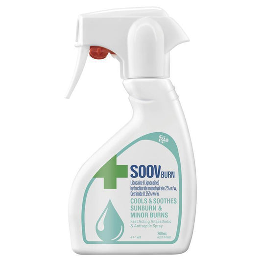 Ego Soov Burn Relief Spray - 200ml for Fast Pain Relief-Auzzi Store