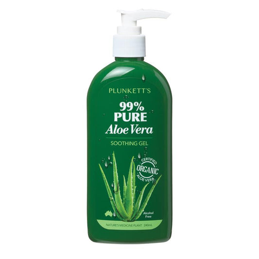 Plunketts 99% Pure Aloe Vera Soothing Gel - 240mL - Auzzistore