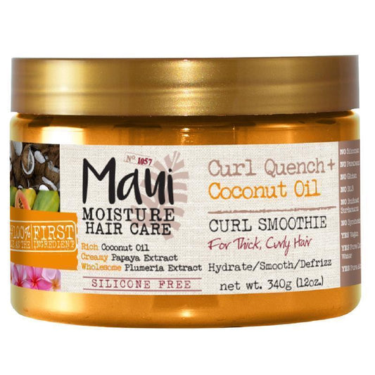 Maui Moisture Curl Quench + Coconut Oil Curl Smoothie - 340g - Auzzistore