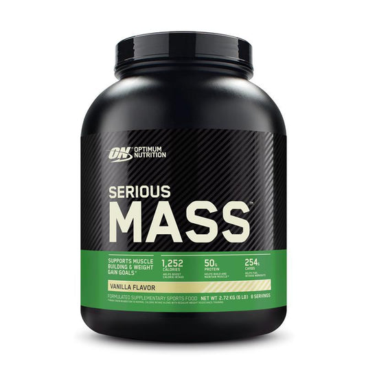 Optimum Nutrition Serious Mass Vanilla 2.72kg - Ultimate Muscle Gain