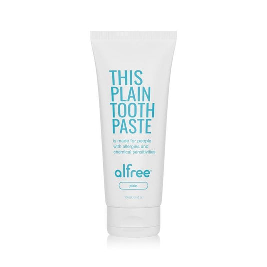 Alfree Plain Toothpaste 100g - Gentle Oral Care - Auzzistore