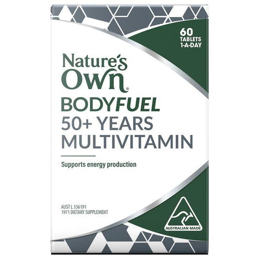Nature's Own Bodyfuel 50+ Multivitamin for Seniors - 60 Tablets