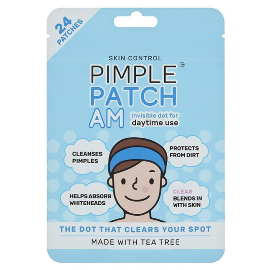 Skin Control Pimple Patches AM - 24 Hydrocolloid Patches for Daytime Use - Auzzi Store