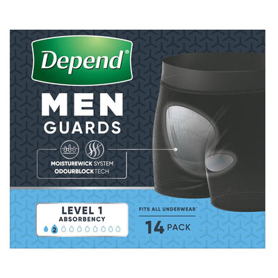 Depend Shields for Men - 14 Pack