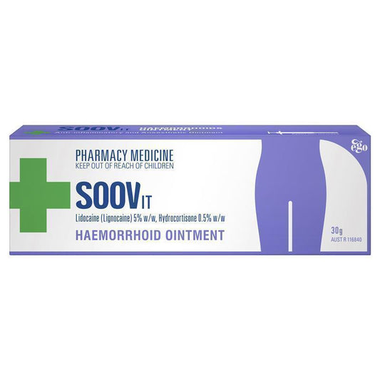 Soov It Ointment for Fast Hemorrhoid Relief - 30g-Auzzi Store