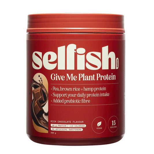 Selfish Give Me Plant Protein - Rich Chocolate Flavour (450g)