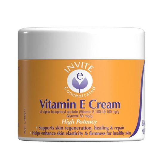 Invite E Vitamin E Cream 250g - Skin Healing & Repair-Auzzi Store