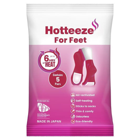 Hotteeze Heat Pads For Feet - 5 Pairs