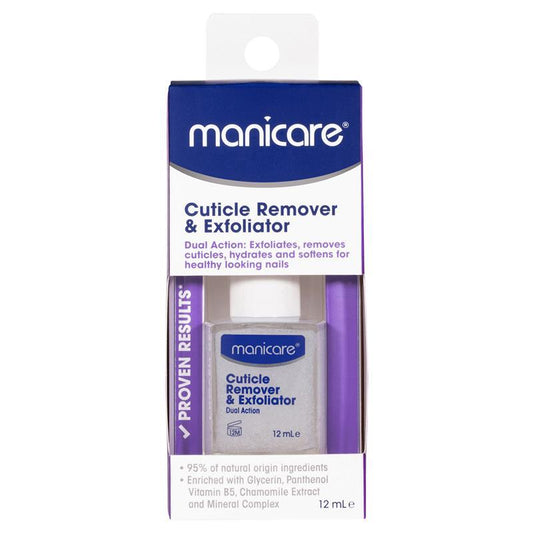 Manicare Cuticle Remover & Exfoliator 12ml - Nourish Your Nails