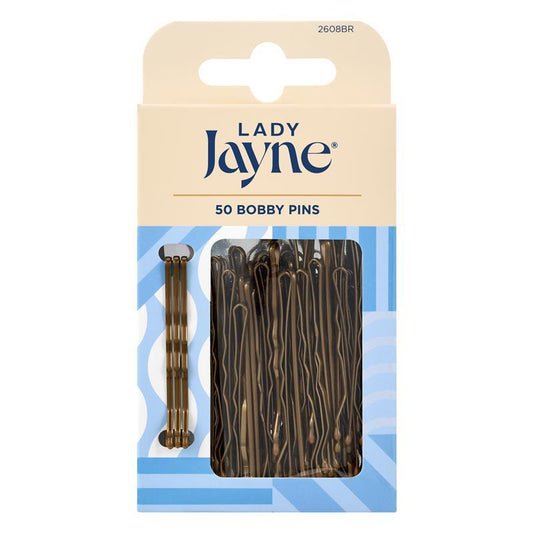 Lady Jayne Brown Bobby Pins, 4.5 Cm, Pack of 50-Auzzi Store