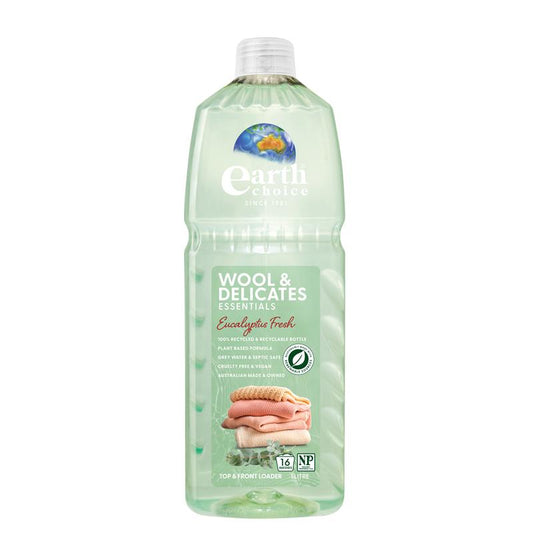 Earth Choice Wool and Delicates 1 Litre - Gentle Plant-Based Care - Auzzistore