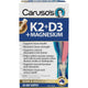 Caruso's Vitamin K2 + D3 + Magnesium 30 Tablets - Bone & Muscle Support