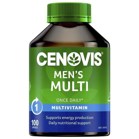 Cenovis Men's Daily Multivitamin - 100 Capsules
