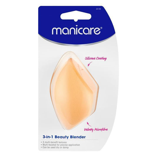 Manicare 3-In-1 Beauty Blender - Flawless Makeup Application