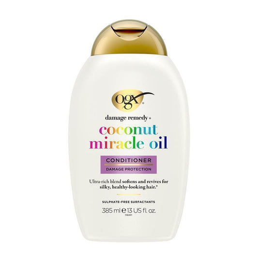 OGX Extra Strength Damage Remedy + Hydrating Coconut Miracle Oil Conditioner - 385mL-Auzzi Store