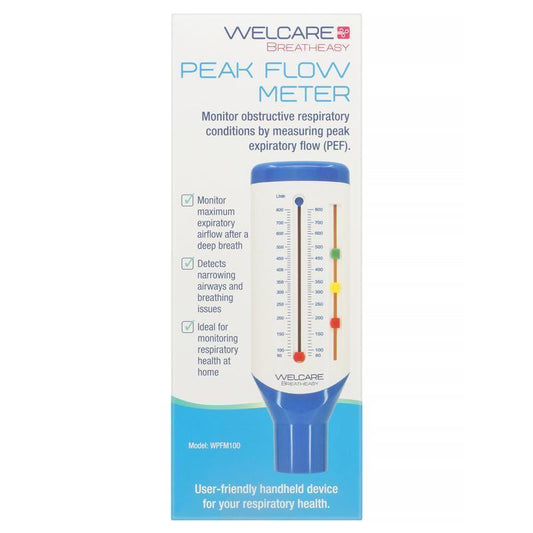 Welcare Peak Flow Meter - Monitor Your Peak Expiratory Flow Rate