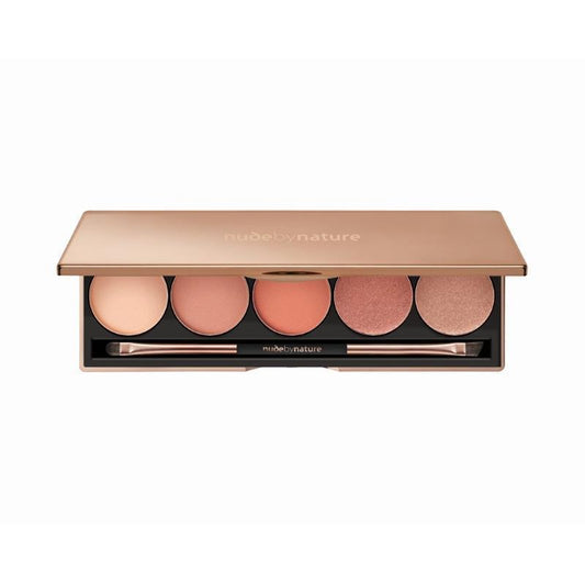 Nude By Nature Natural Illusion Eye Palette 03 Peach - Auzzistore