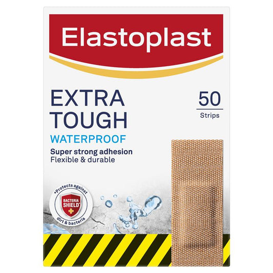 Elastoplast Extra Tough Fabric Strips 50 Pack