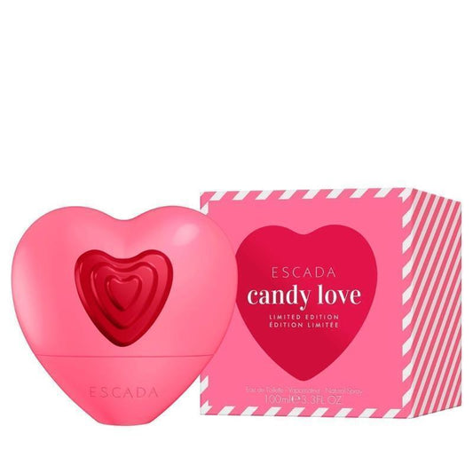 Escada Candy Love Limited Edition Eau de Toilette 100ml - A Fruity, Ambery Delight - Auzzistore