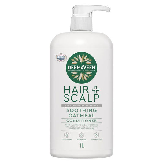 DermaVeen 1L Oatmeal Conditioner for Sensitive Scalps - Auzzi Store