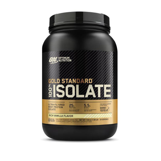 Optimum Nutrition Gold Standard 100% Isolate Protein - Vanilla 720g