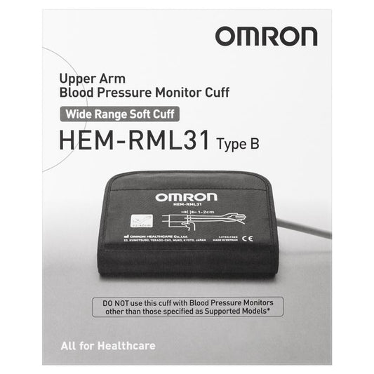 Omron Blood Pressure Cuff HEM-RML31 - Medium/Large (22-42cm)