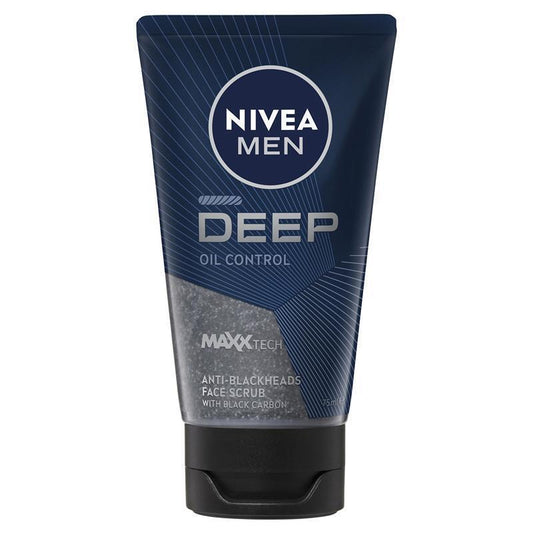 NIVEA for Men Deep Face Scrub - 75ml - Auzzi Store