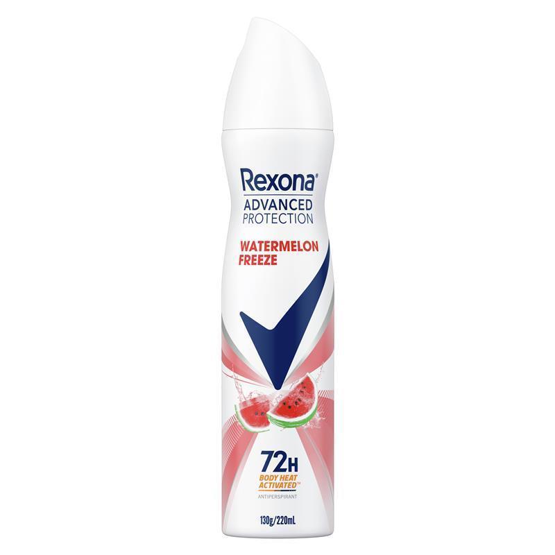 Rexona Women Watermelon Freeze Antiperspirant Spray 220ml - 72h Protection