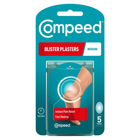 Compeed Medium Hydrocolloid Patches – 7-Day Adhesive for Large Feet - Auzzistore