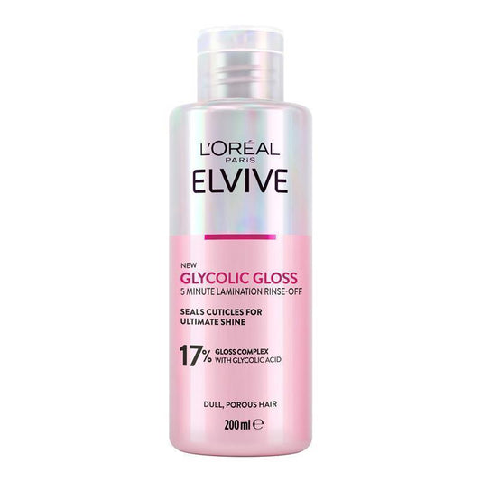 L'Oreal Paris Elvive Glycolic Gloss Lamination Treatment 200ml - Gloss & Repair