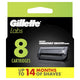 Gillette Labs Razor Blades Cartridges 8 Pack - Ultimate Shaving Experience - Auzzistore