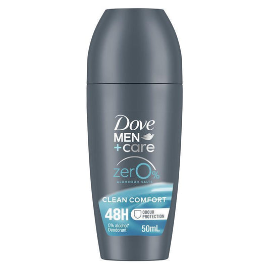 Dove Men+Care Aluminium-Free Deodorant Roll-On Clean Comfort 50ml