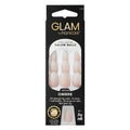 Glam By Manicare Ombre Medium Almond Press On Nails Fashion Kit - 24pc