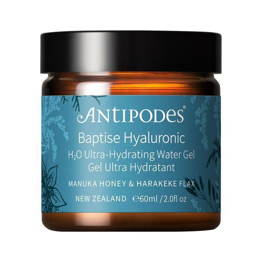 Antipodes Baptise H20 Ultra Hydrating Water Gel Moisturiser 60ml - All-Day Hydration - Auzzi Store
