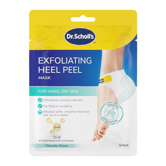 Scholl ExpertCare Exfoliating Heel Peel - 1 Pair - Auzzistore