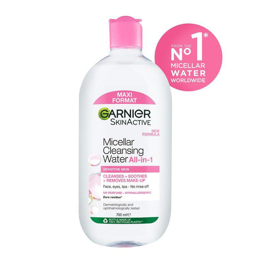 Garnier SkinActive Micellar Cleansing Water for All Skin Types - 700ml - Auzzi Store