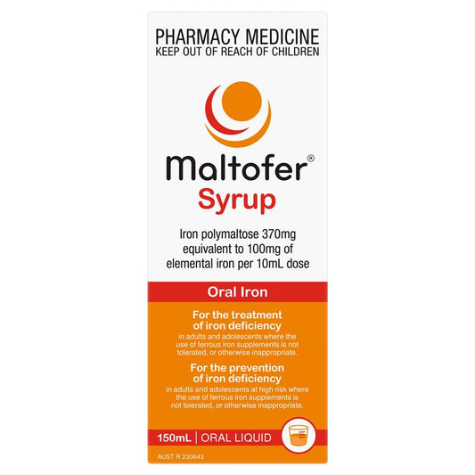 Maltofer Oral Iron Syrup 150ml - Iron Supplement-Auzzi Store