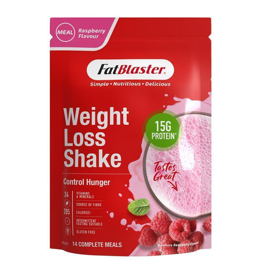 Naturopathica Fatblaster Weight Loss Shake - Raspberry (465g)