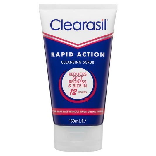 Clearasil Ultra Rapid Action Cleansing Face Scrub - 150ml-Auzzi Store