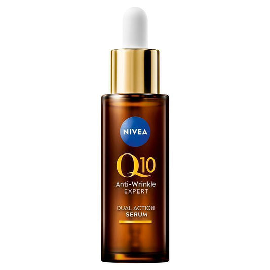 NIVEA Q10 Anti-Wrinkle Expert Dual Action Serum 30ml - Fight Wrinkles Effectively