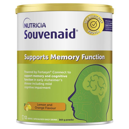 Souvenaid Powder Lemon And Orange 360g - Delicious Nutritional Support