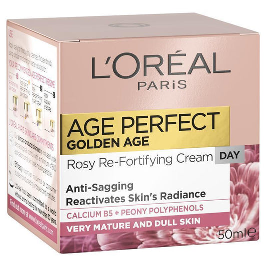 L'Oreal Paris Golden Age Rosy Re-Densifying Day Cream 50ml-Auzzi Store