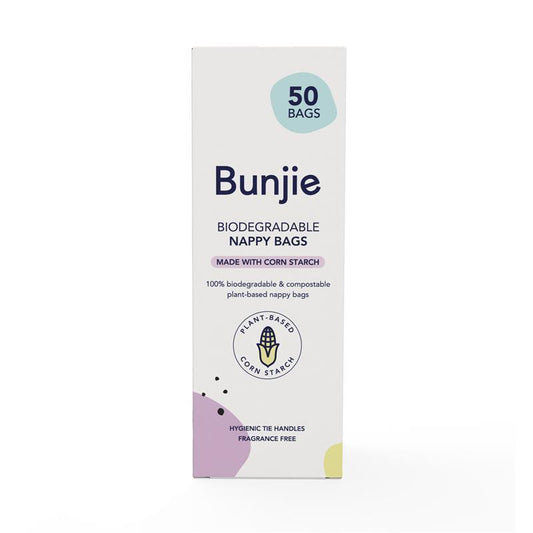 Bunjie Biodegradable Nappy Bags - 50 Pack