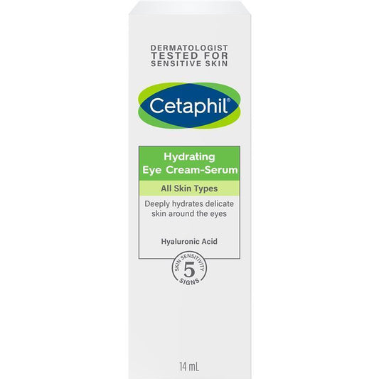 Cetaphil Hydrating Eye Cream Serum 14ml - Deep Hydration for All Skin Types