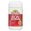 Nature's Way High Strength Iron 30 Tablets - Energy Support