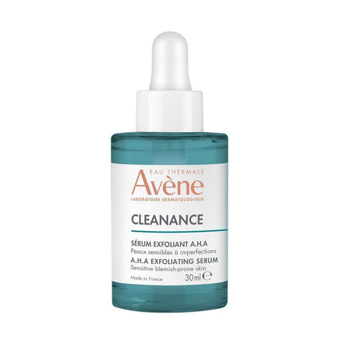Avène Cleanance AHA Exfoliating Serum 30ml - Gentle Acne Treatment - Auzzistore