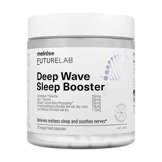 Melrose FutureLab Deep Wave Sleep Booster 30 Capsules - Natural Sleep Support