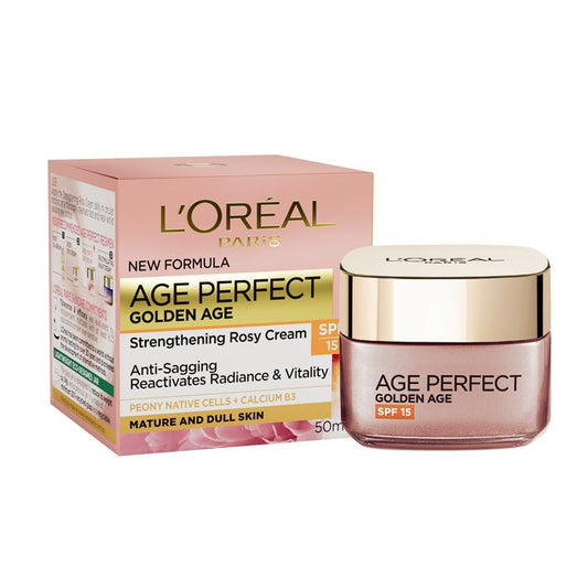 L'oreal Paris Age Perfect Golden Age Rosy Re-Densifying Day Cream SPF 15 - 50ml - Auzzistore