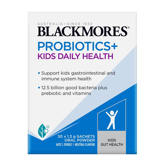 Blackmores Probiotics+ Kids Daily Health Powder - 30 Sachets-Auzzi Store