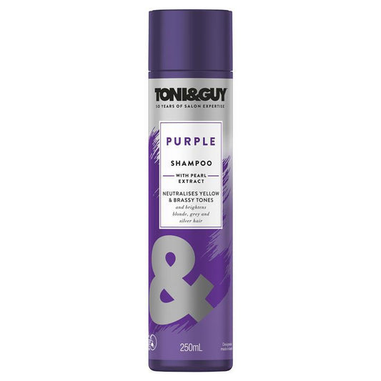 Toni & Guy Purple Shampoo 250ml - Brighten and Tone Your Hair - Auzzi Store